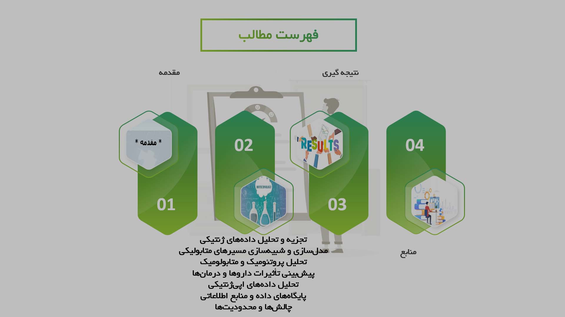 پاورپوینت کاربردهای بیوانفورماتیک در مطالعه بیماری‌های متابولیک